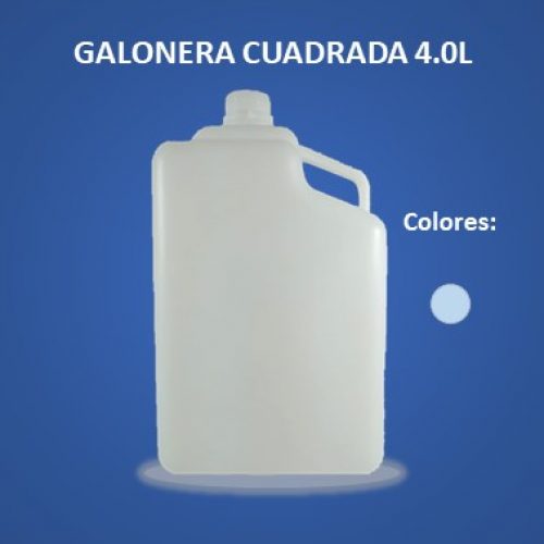 Galonera Cuadrada 4.0L