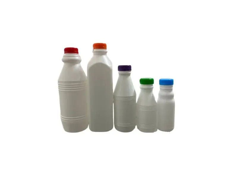 Botellas de yogurt