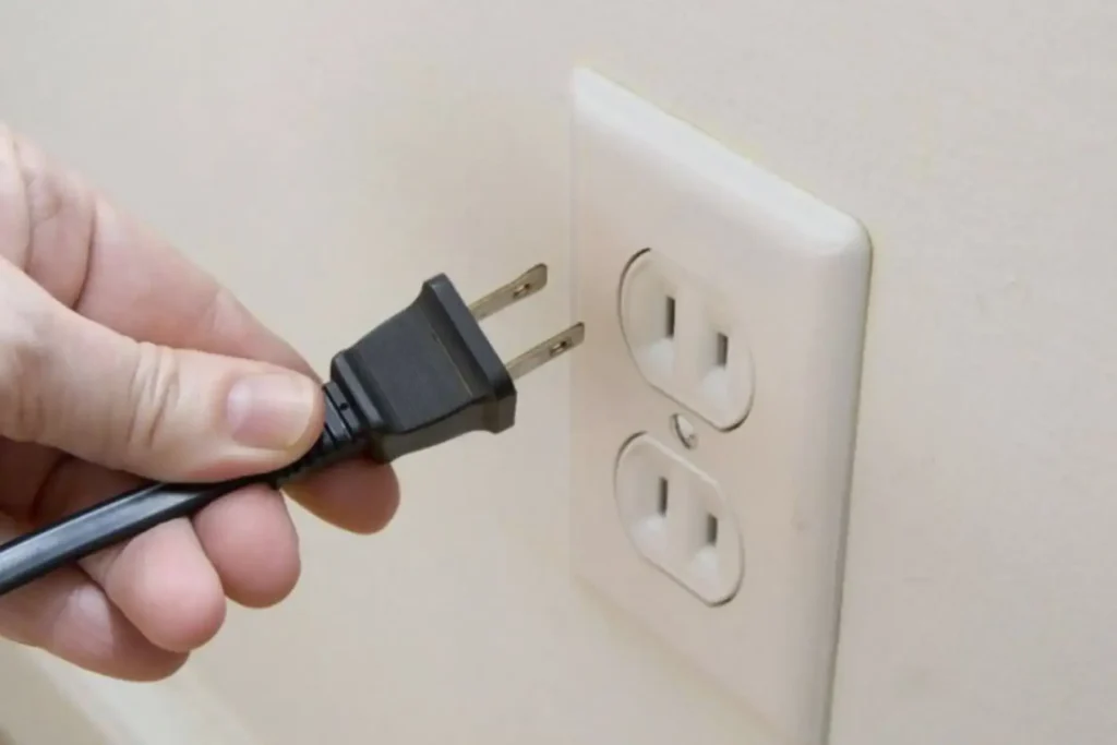 Desconectar electrodomesticos que no se usan