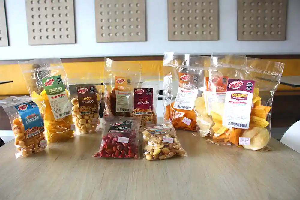 Producción y venta de snacks artesanales